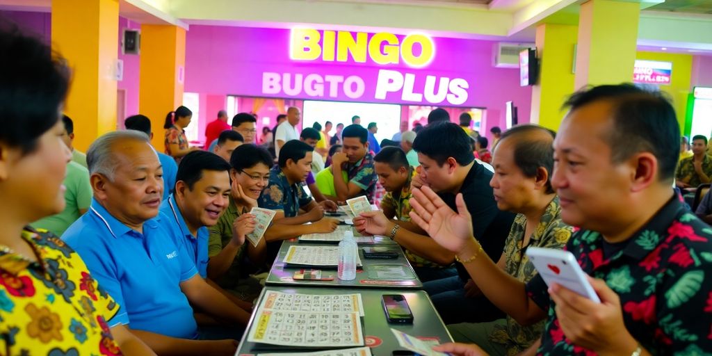 Mga manlalaro ng Bingo Plus sa Marawi City.