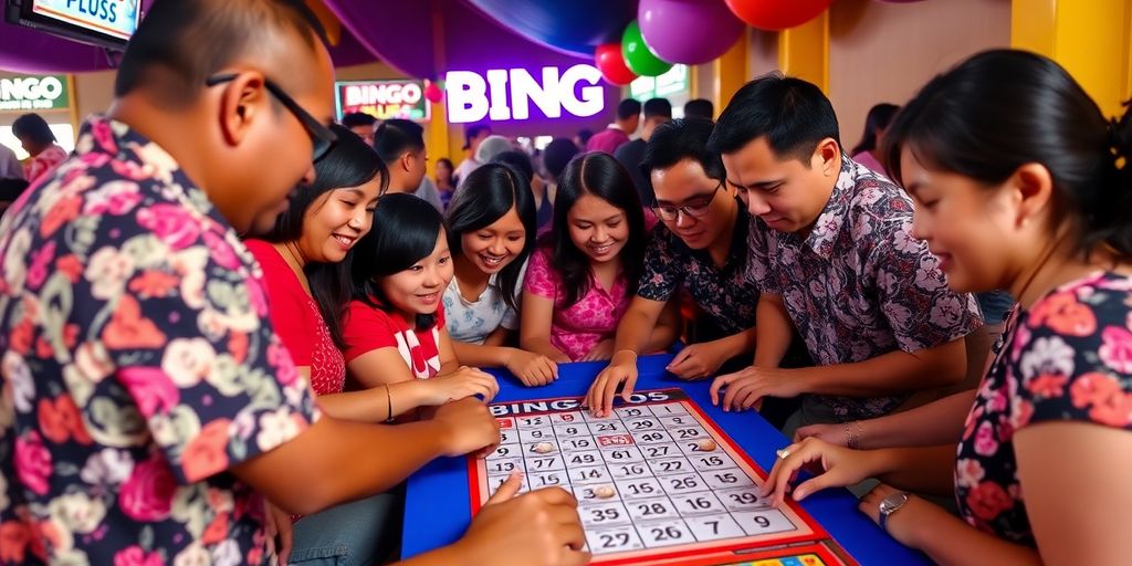 Larawan ng masayang laro ng Bingo Plus sa Itogon.