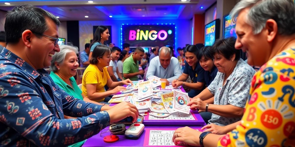 Siklab ng saya sa Bingo Plus sa Manapla.